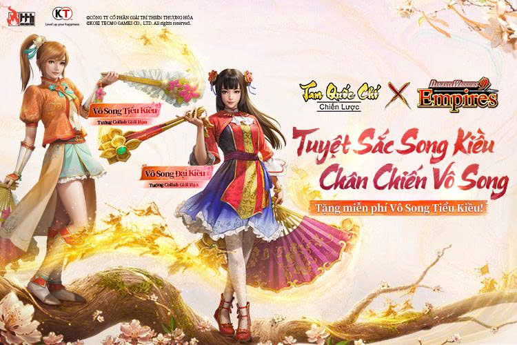 Tam Quốc Chí - Chiến Lược [MAX 2.0] chính thức ra mắt, tiếp tục hợp tác cùng Dynasty Warriors 9 Empires và tặng miễn phí Vô Song Tiểu Kiều