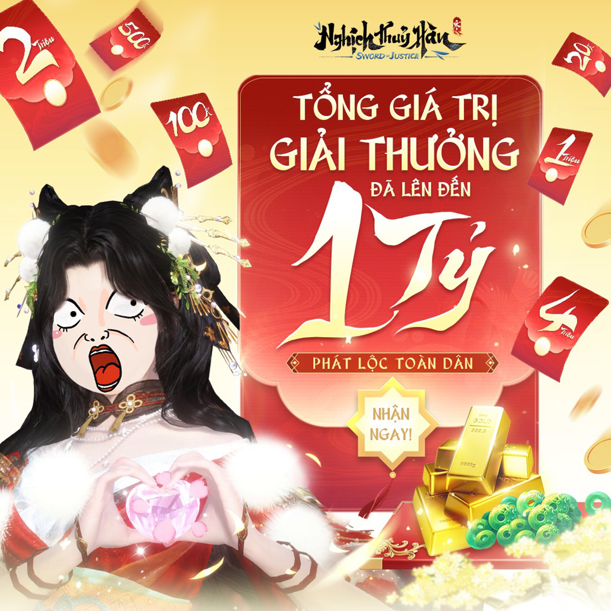 Khẳng Định Không Pay-To-Win, Nghịch Thủy Hàn Chi 1 Tỷ Đồng Tặng Game Thủ!