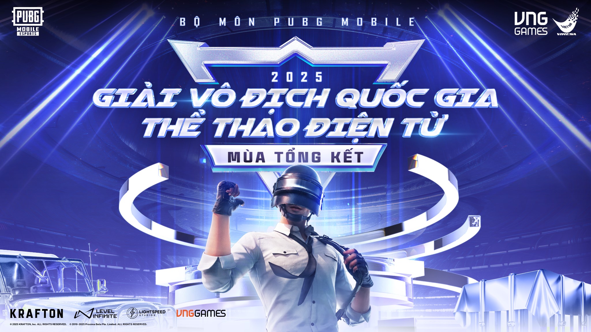 Giải Vô Địch Quốc Gia Thể Thao Điện Tử 2025 PUBG Mobile: Tiếp Tục Mở Rộng Cơ Hội Tranh Tài Trong Mùa Tổng Kết