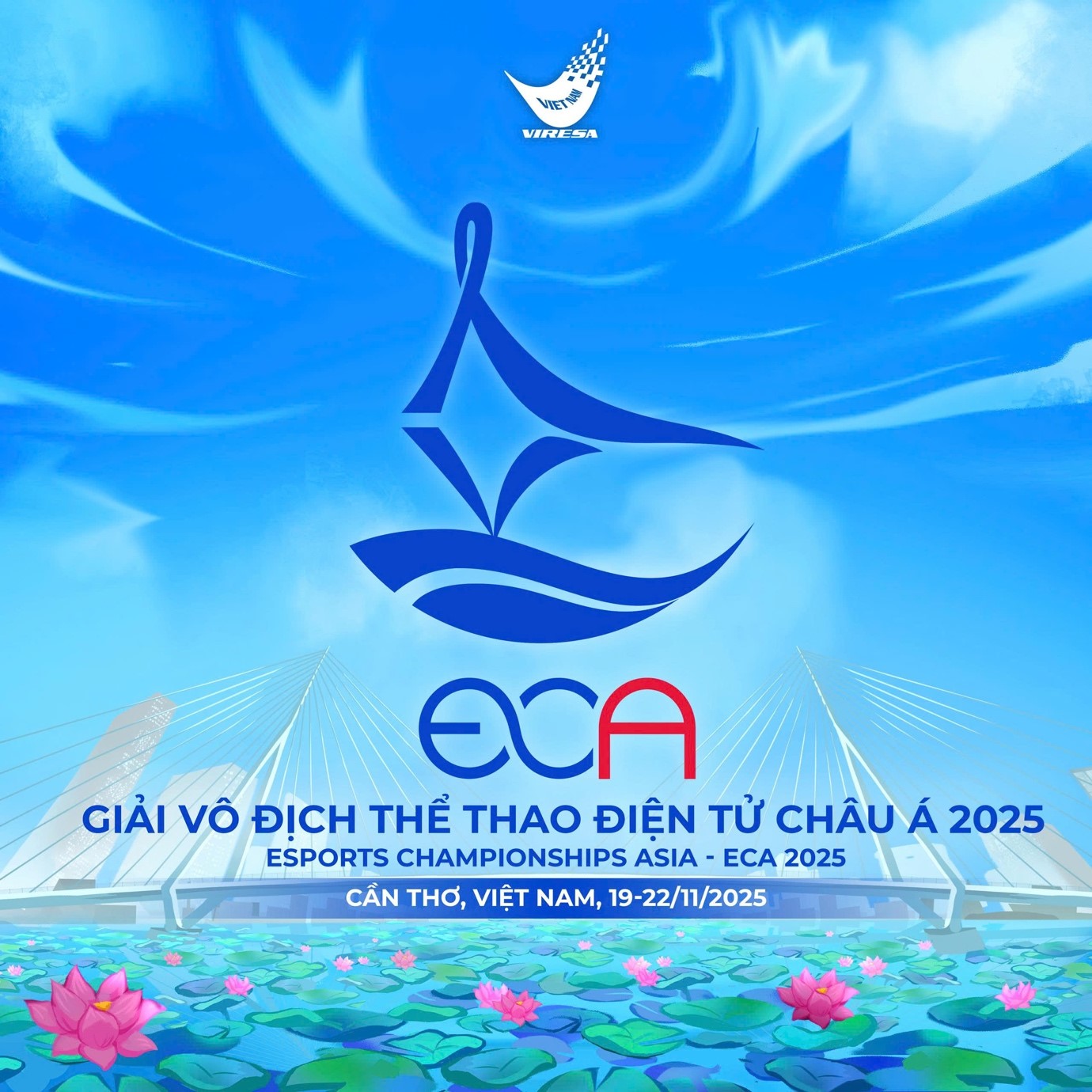 Cần Thơ Trở Thành Tâm Điểm Khi Lần Đầu Tiên Đăng Cai Giải Thể Thao Điện Tử Châu Á 2025