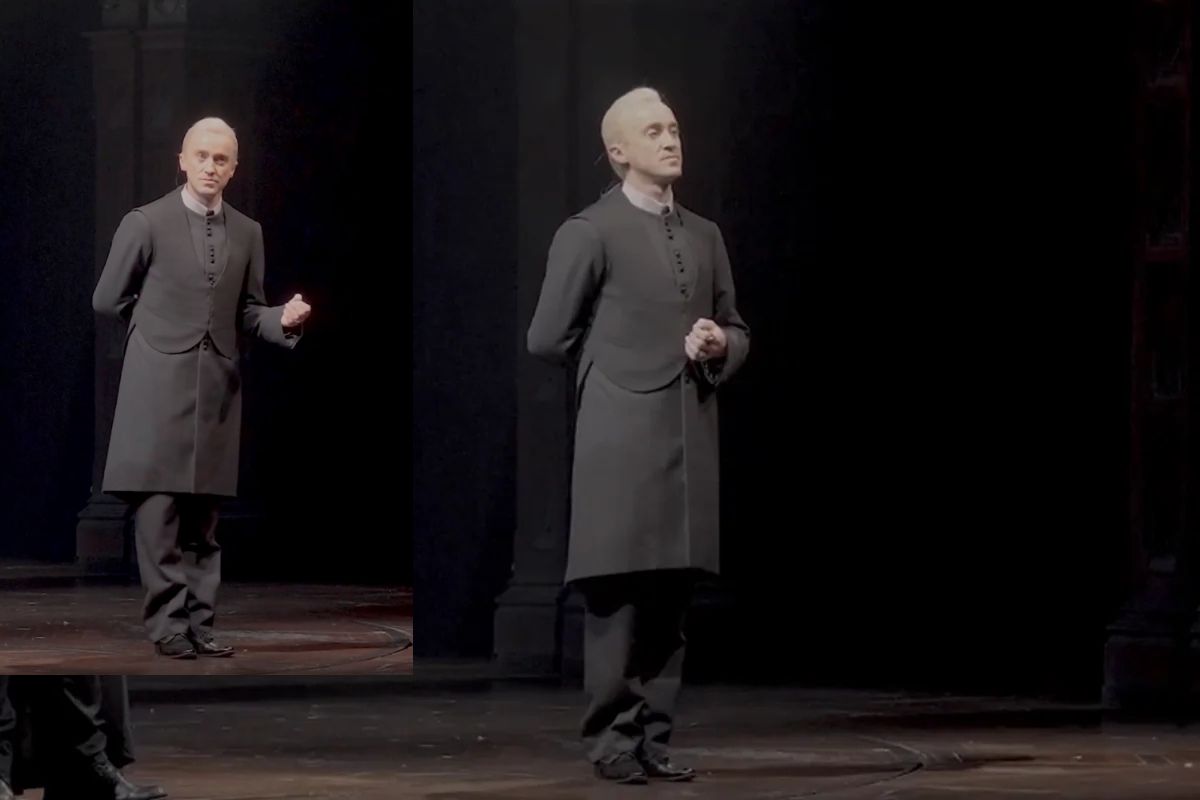 Sao Nam Tom Felton Nhận Cơn Vỗ Tay Nhiệt Liệt Khi Quay Lại Vai Draco Malfoy