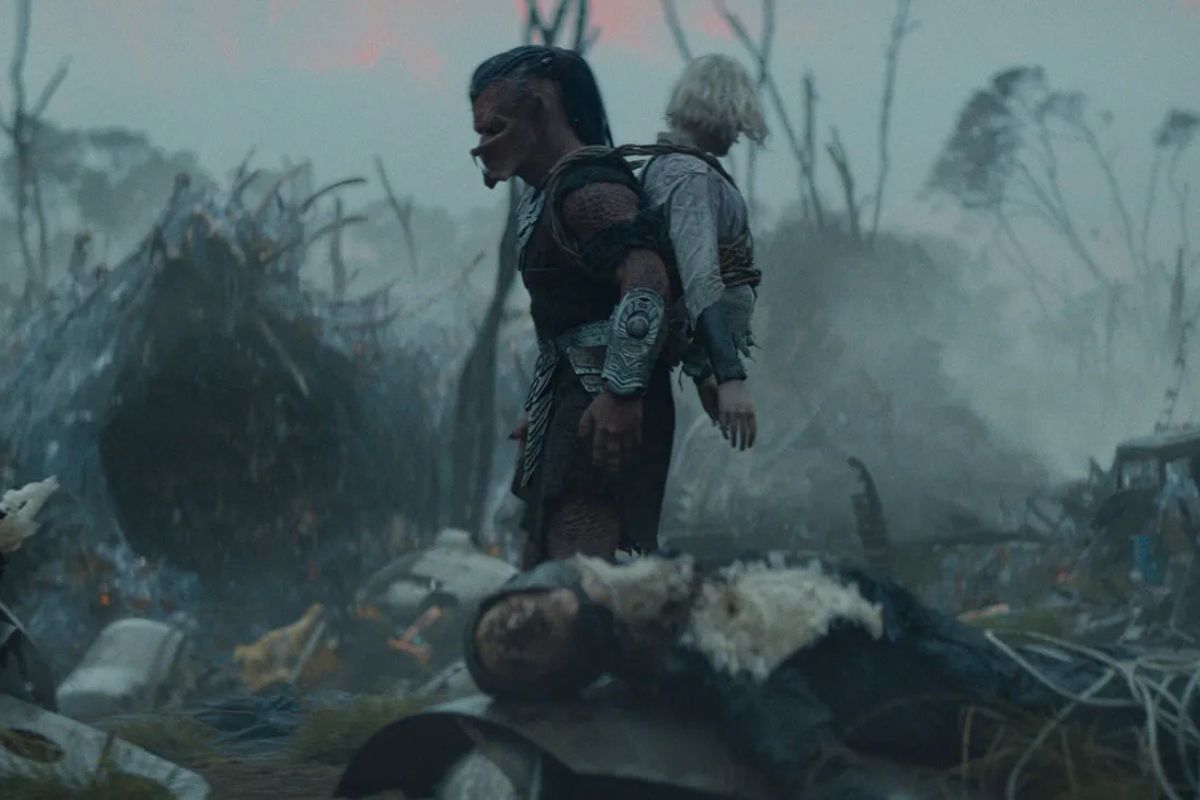 Sao Nữ Elle Fanning và Dimitrius Schuster-Kolo Matangi: Hậu Trường Predator: Badlands