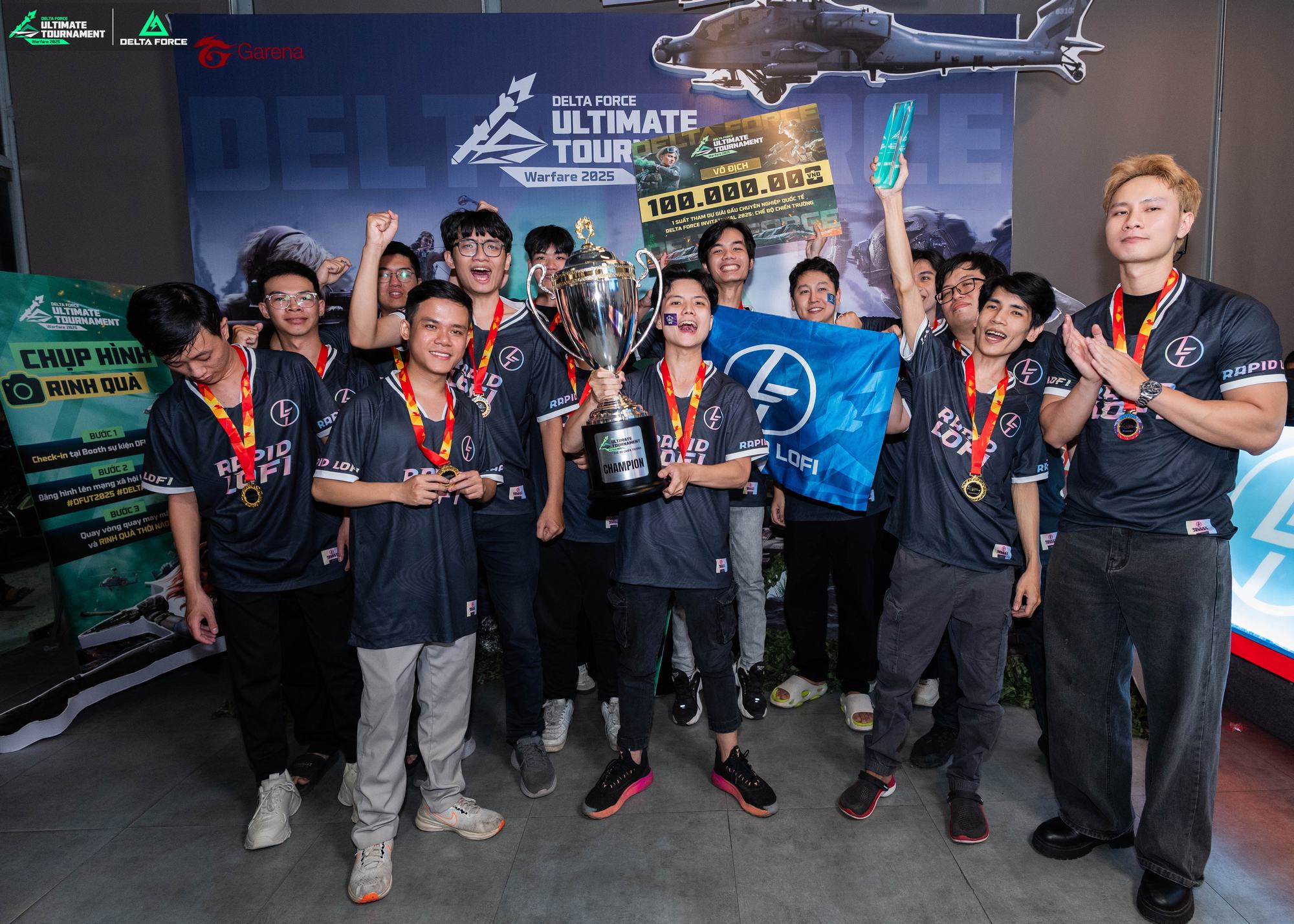 Delta Force - Đội Tuyển Rapid Lofi Trở Thành Đại Diện Việt Nam Tranh Tài Tại Giải Đấu Quốc Tế Delta Force Invitational: Warfare 2025 