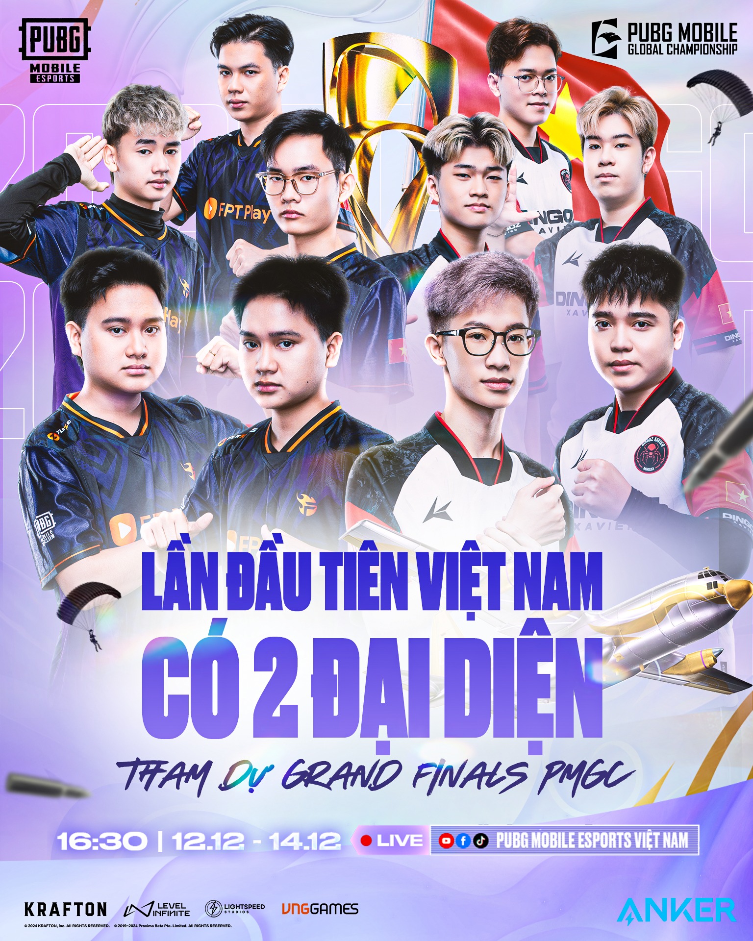 2025 PMGC: Hai Đại Diện PUBG Mobile Việt Nam Đã Sẵn Sàng Cho Vòng Chung Kết