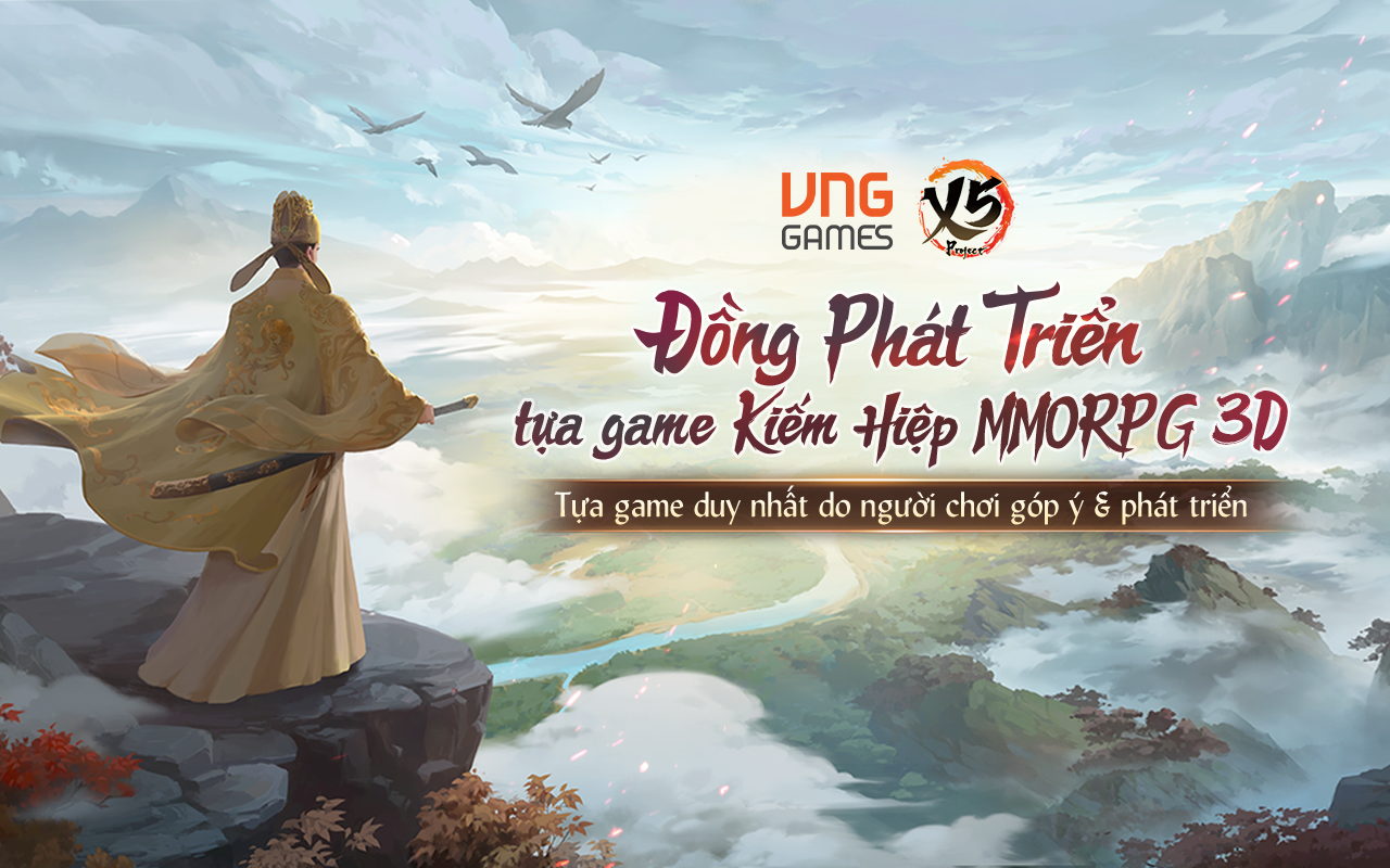 Dự Án Game MMORPG Kiếm Hiệp X5 Chính Thức Alpha Test:  Kêu Gọi Người Chơi Tham Gia Vai Trò Đồng Phát Triển