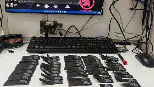 'Báo đời tuổi trẻ'  bẻ hơn 50 ổ SSD Samsung M.2 NVMe của bố, trị giá hơn trăm triệu