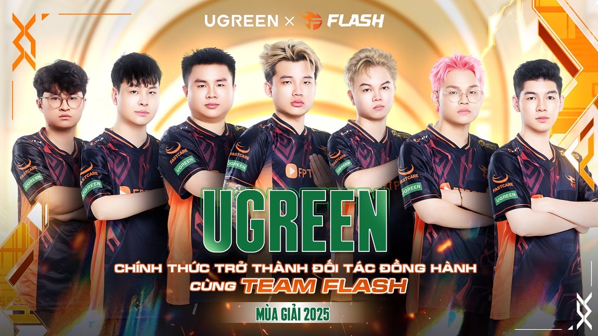 UGREEN Đồng Hành Cùng Team Flash – Đại diện Đội tuyển Quốc gia Việt Nam Đoạt Huy Chương Vàng SEA Games 33
