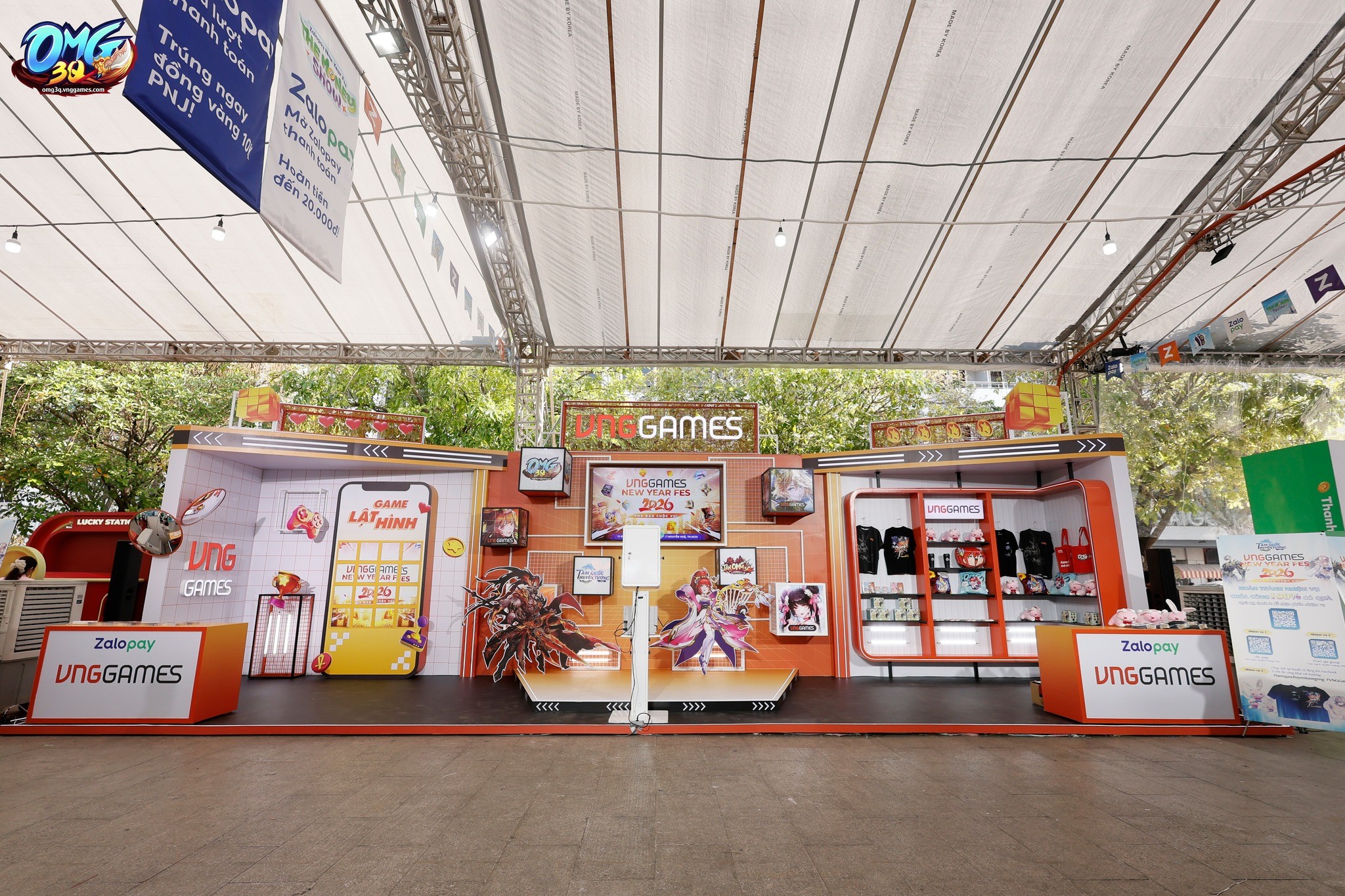 VNGGames Chào Đón Đông Đảo Game Thủ Trong Ngày Mở Màn Zalopay New Year Fes 2026