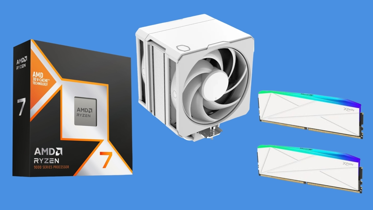 AMD tung gói Ryzen 7 9850X3D kèm RAM 32GB và tản nhiệt: Giải pháp “chống khủng hoảng bộ nhớ” cho game thủ PC?