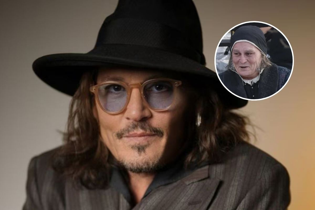 Diễn Viên Johnny Depp Shocks With His Unusual Look n A Christmas Carol.