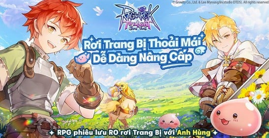 Khởi động sự kiện đăng ký trước "Ragnarok Twilight - Chạng Vạng"! IP huyền thoại trở lại với diện mạo mới, hóa thân Anh Hùng khám phá RO theo cách hoàn toàn mới!