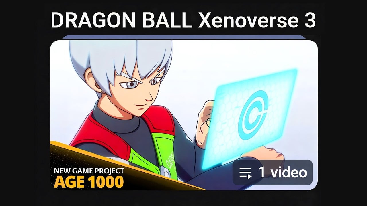 Dragon Ball Age 1000 bất ngờ xuất hiện dưới playlist Xenoverse 3 trước khi bị gỡ