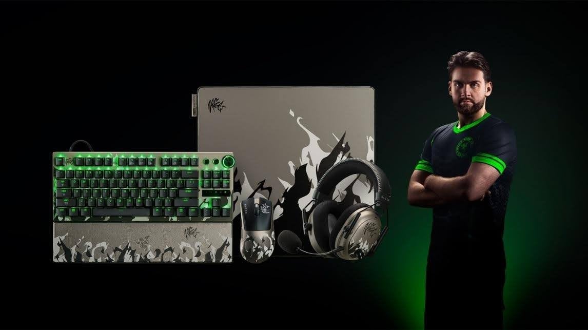 Razer chính thức trình làng "vũ khí" mới cùng huyền thoại NiKo