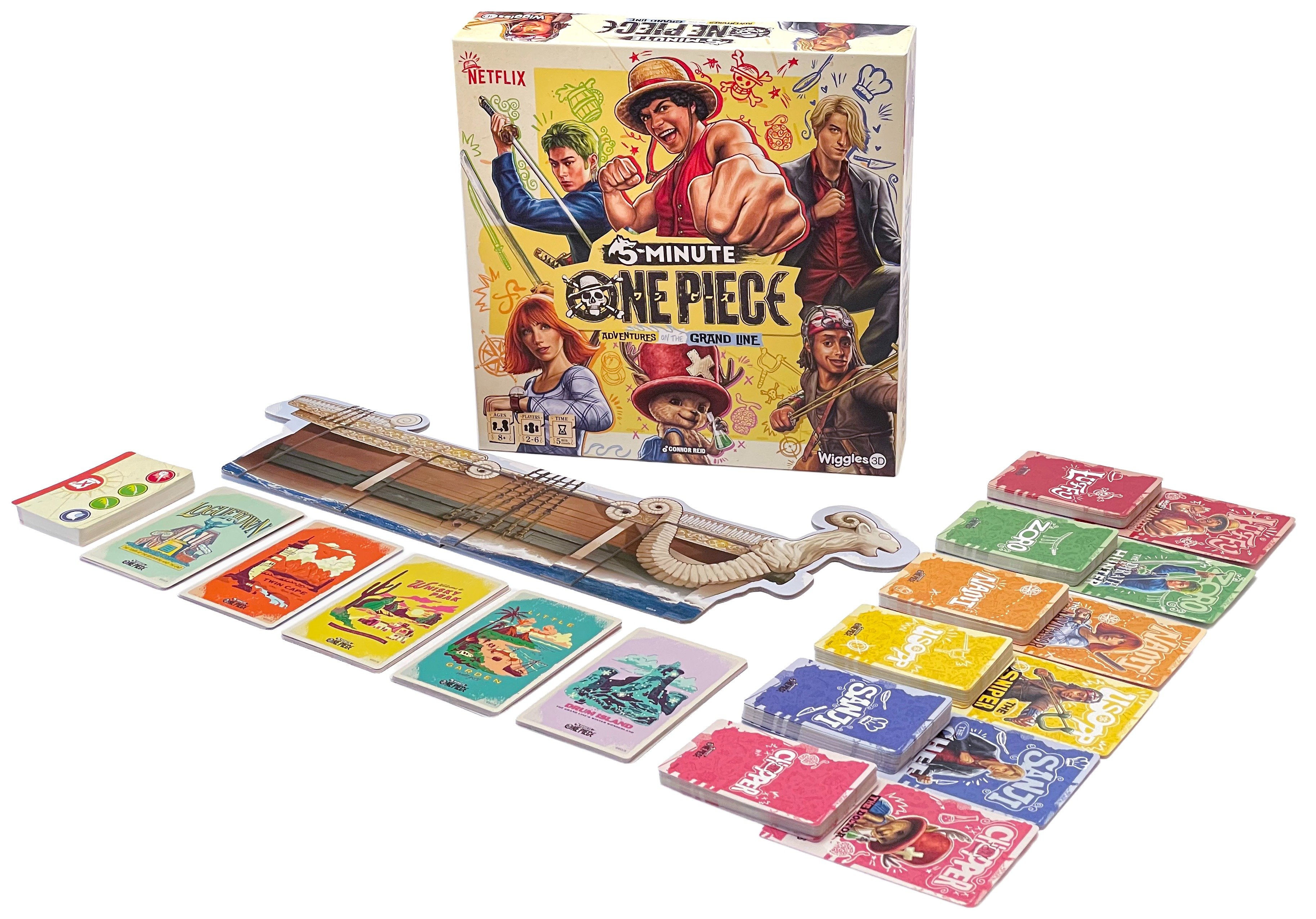 Board game 5 Minute One Piece ra mắt ngày 10 tháng 3, phát hành cùng Season 2 bản live action