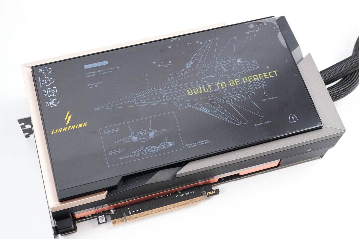 MSI RTX 5090D LIGHTNING Z V2 2500W đổ bộ Trung Quốc, chỉ có 1300 chiếc trên toàn cầu