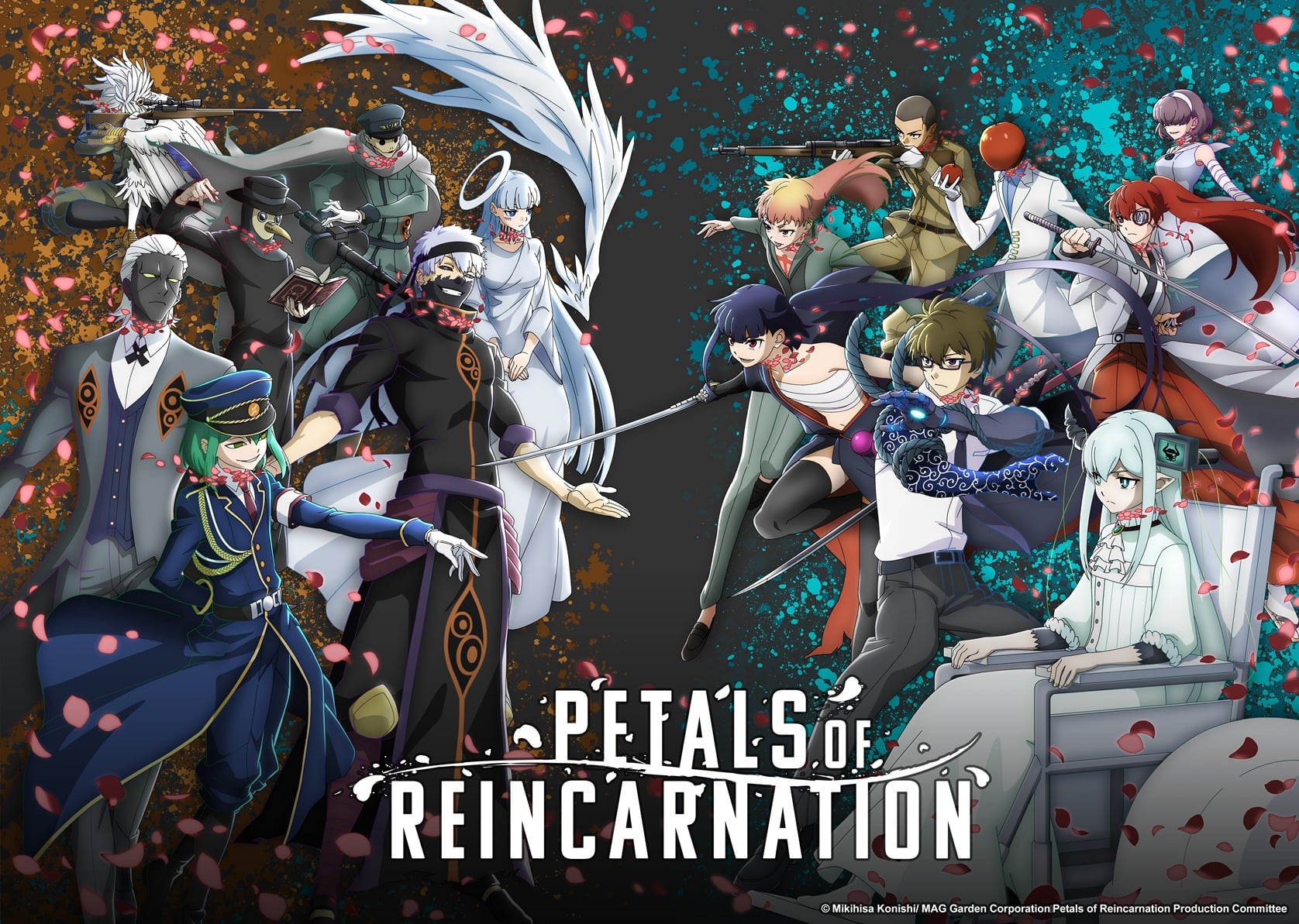 Petals of Reincarnation tung trailer mới, công bố dàn “Sinners” và ngày phát sóng
