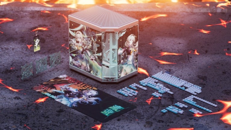 HYTE ra mắt bộ PC Firefly Honkai Star Rail, có case Y70 và dàn phụ kiện đồng bộ