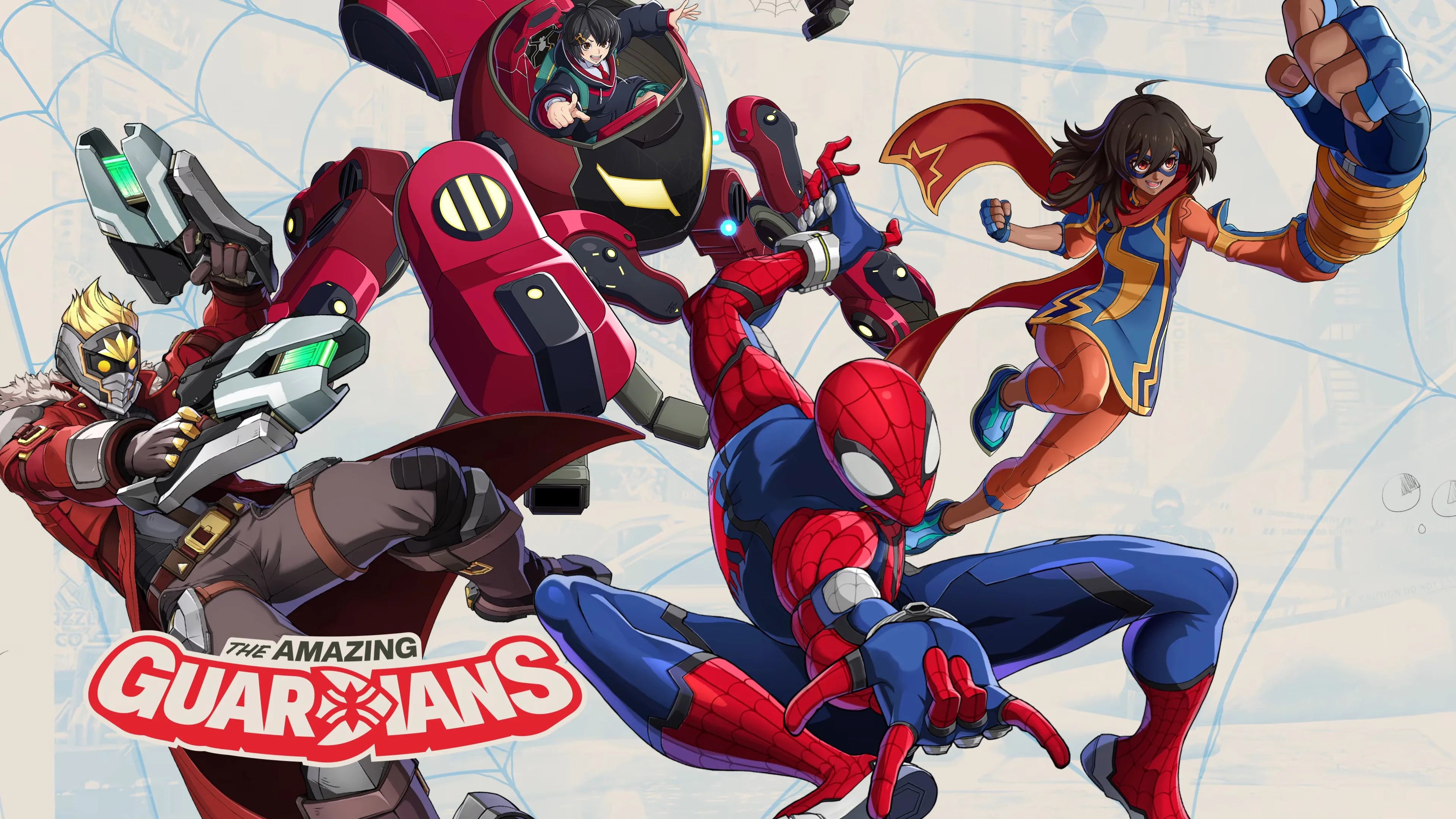 Marvel Tokon: Fighting Souls Hé Lộ Nhân Vật Mới Cùng Biệt Đội Amazing Guardians