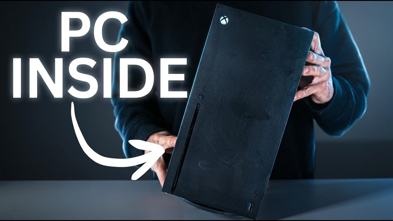 Biến Xbox Series X thành PC gaming "hàng khủng": Gắn cả RTX 5060 vào vỏ console