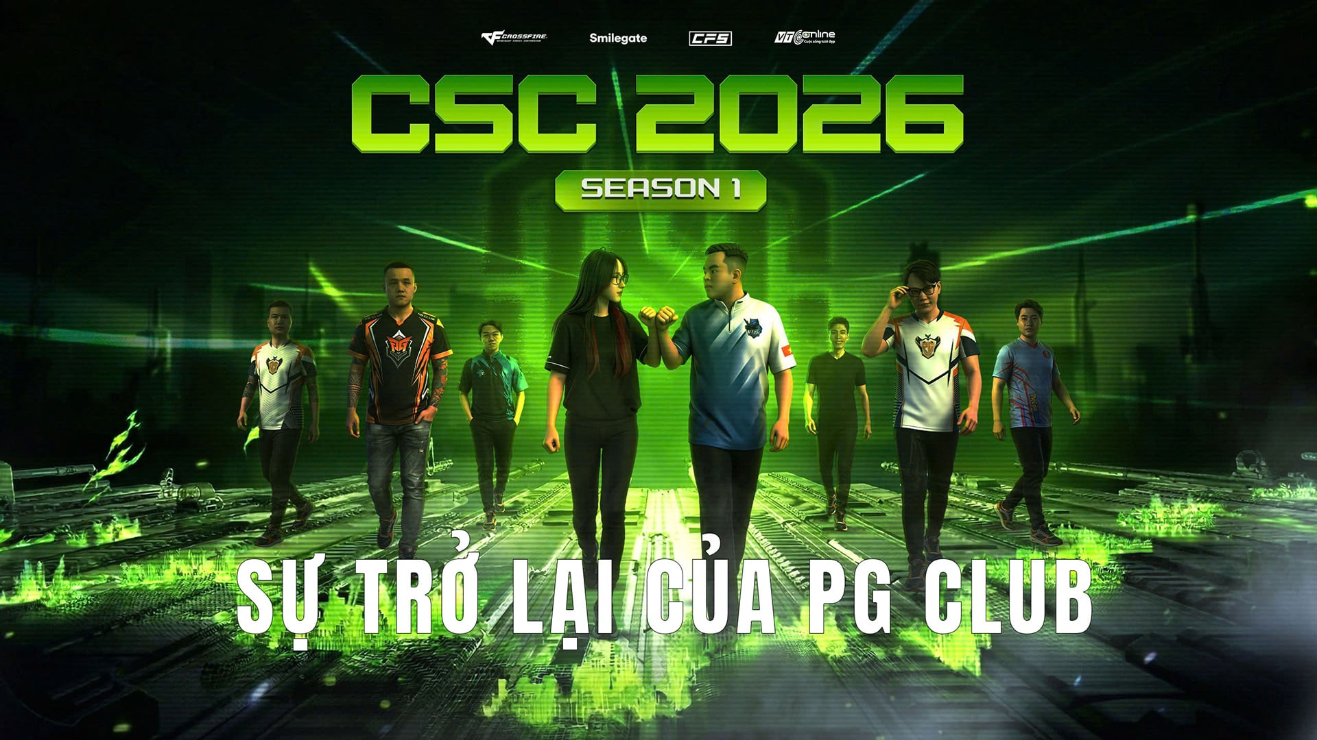 CSC 2026 Season 1: Sự Trở Lại Của Binh Đoàn PG – Khi Hào Quang Thức Tỉnh