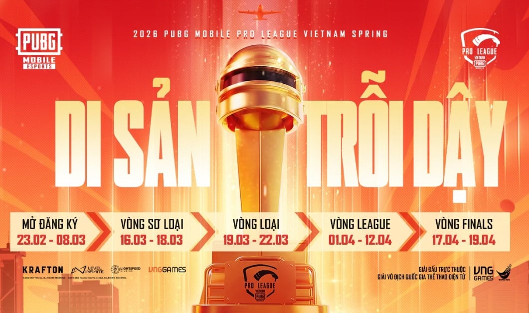 Giải Vô Địch Quốc Gia Thể Thao Điện Tử - Bộ Môn PUBG Mobile Khởi Tranh Giai Đoạn Mùa Xuân Từ 01.04
