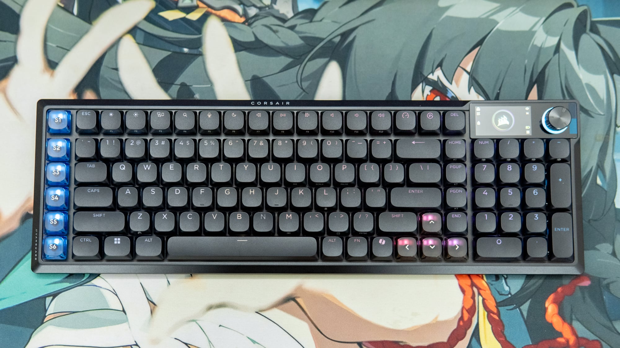 Corsair Vanguard Air 99 Wireless: Bàn phím 8.000Hz tích hợp Stream Deck, all-in-one cho game thủ và streamer