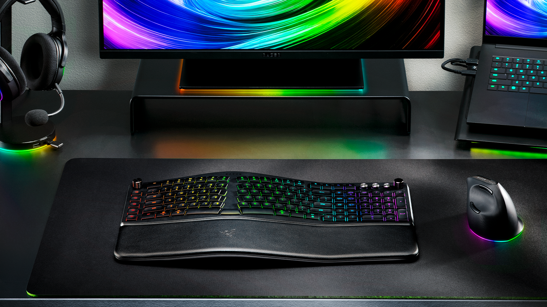 Razer Pro Type Ergo ra mắt: Bàn phím công thái học tích hợp AI và Command Dial cho dân văn phòng