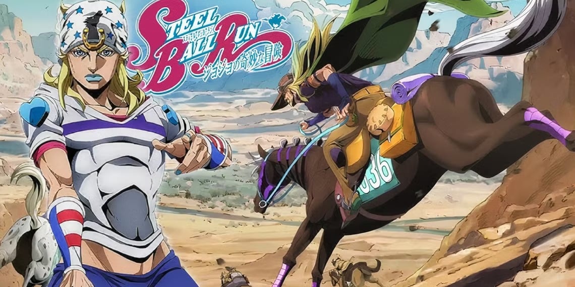  JoJo’s Steel Ball Run trở lại vào mùa Thu 2026: Netflix "quay xe" phát sóng hàng tuần để giữ nhiệt