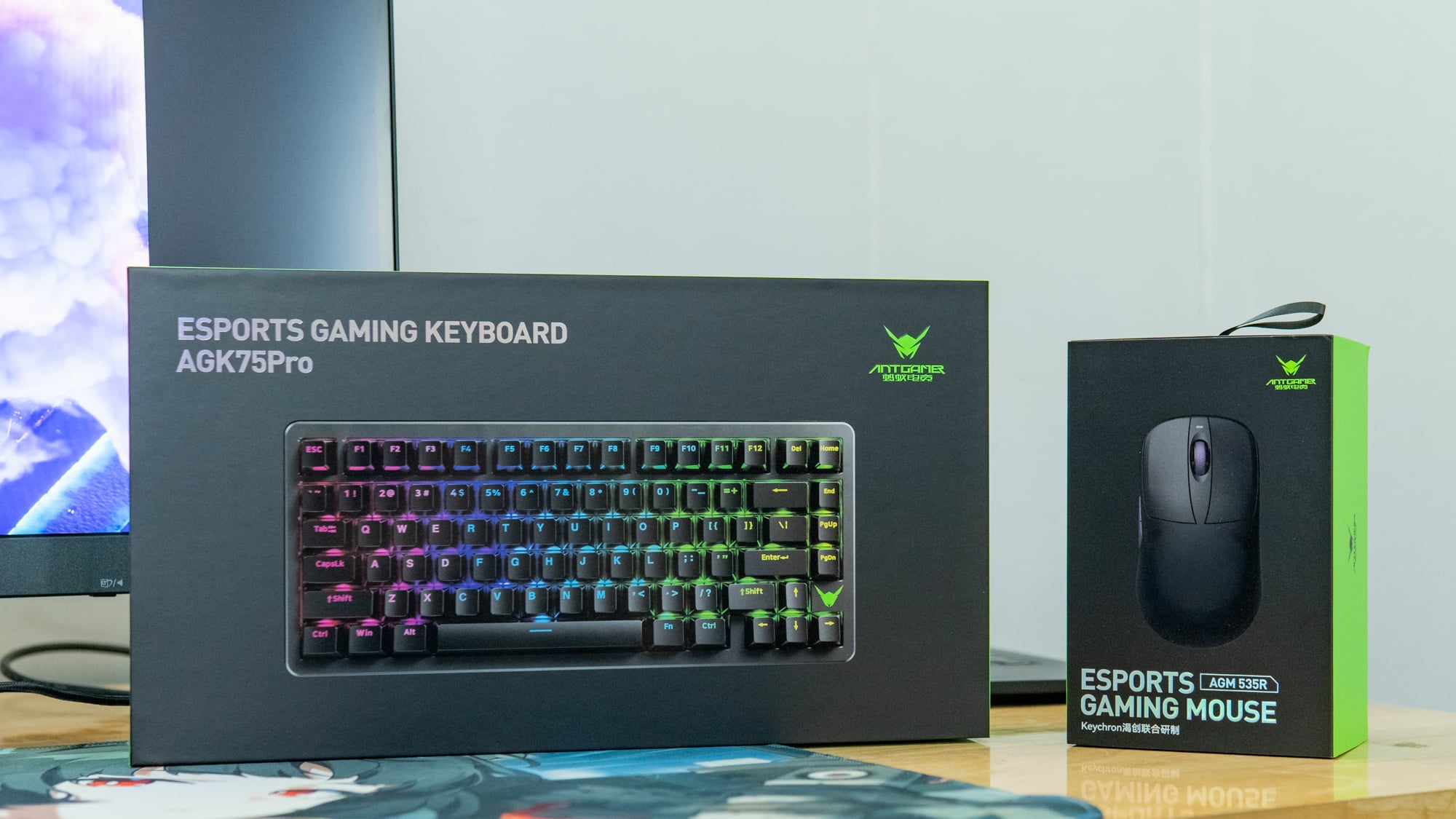 Review bộ đôi "vũ khí" từ ANTGAMER: Bàn phím nhôm AGK75 và chuột siêu nhẹ AGM535R