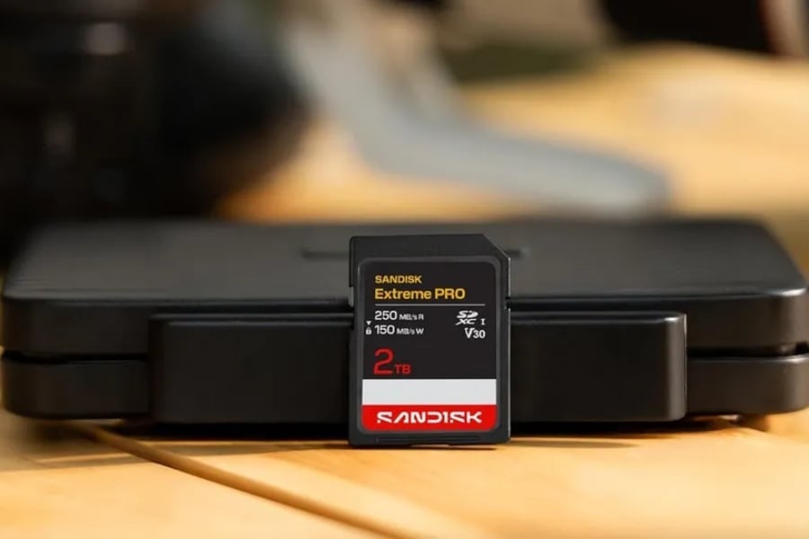 SanDisk ra mắt thẻ nhớ SD 2TB giá tới 2.000 USD