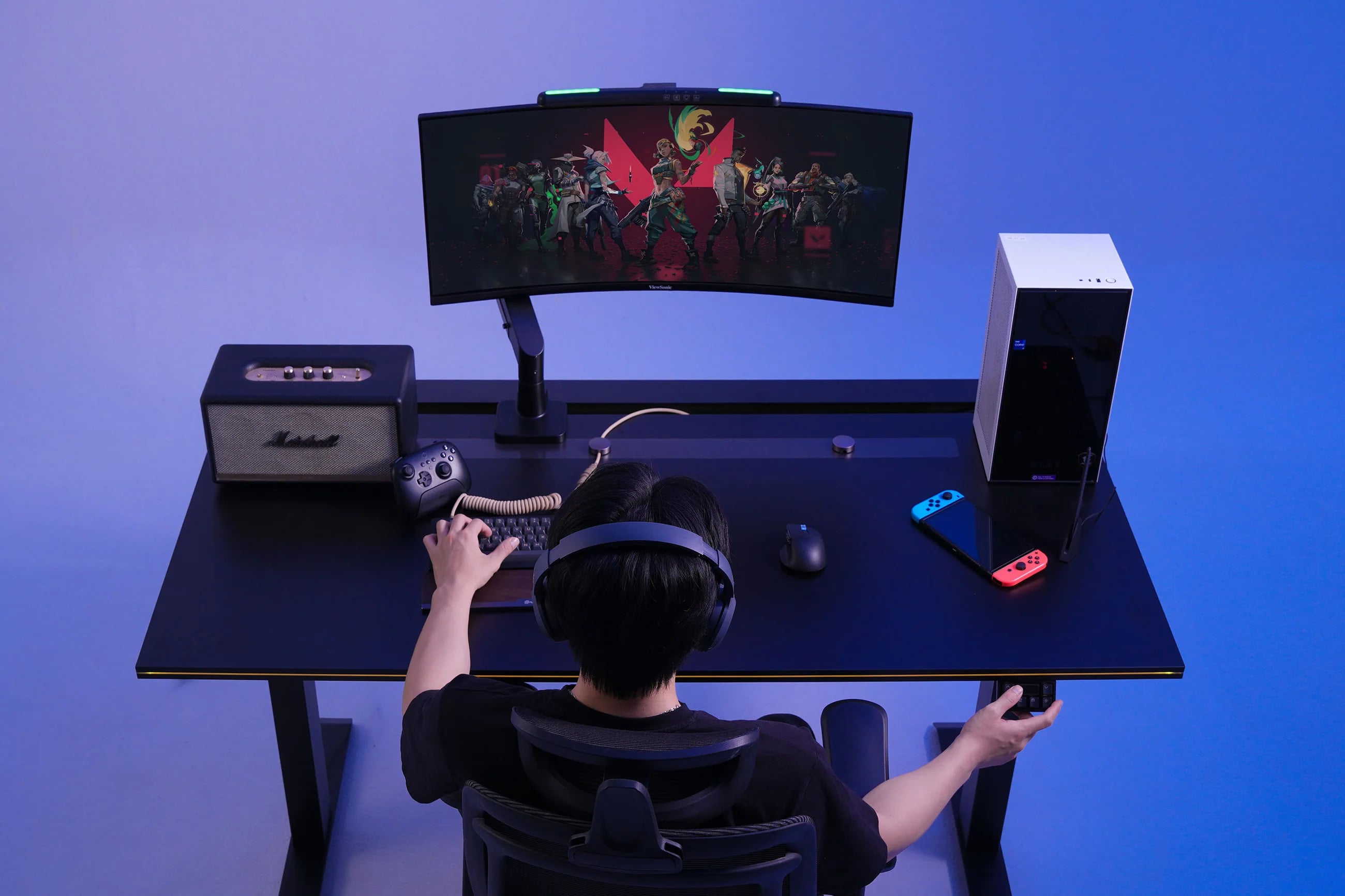 Hyperwork Ra Mắt Bàn Nâng Hạ Atlas Elite: Bộ Sản Phẩm All-In-One Cho Góc Setup Gaming Cao Cấp Đầu Tiên Tại Việt Nam
