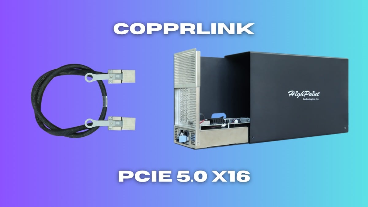 CopprLink có thể thay đổi cuộc chơi eGPU: Hiệu năng gần ngang PCIe gốc