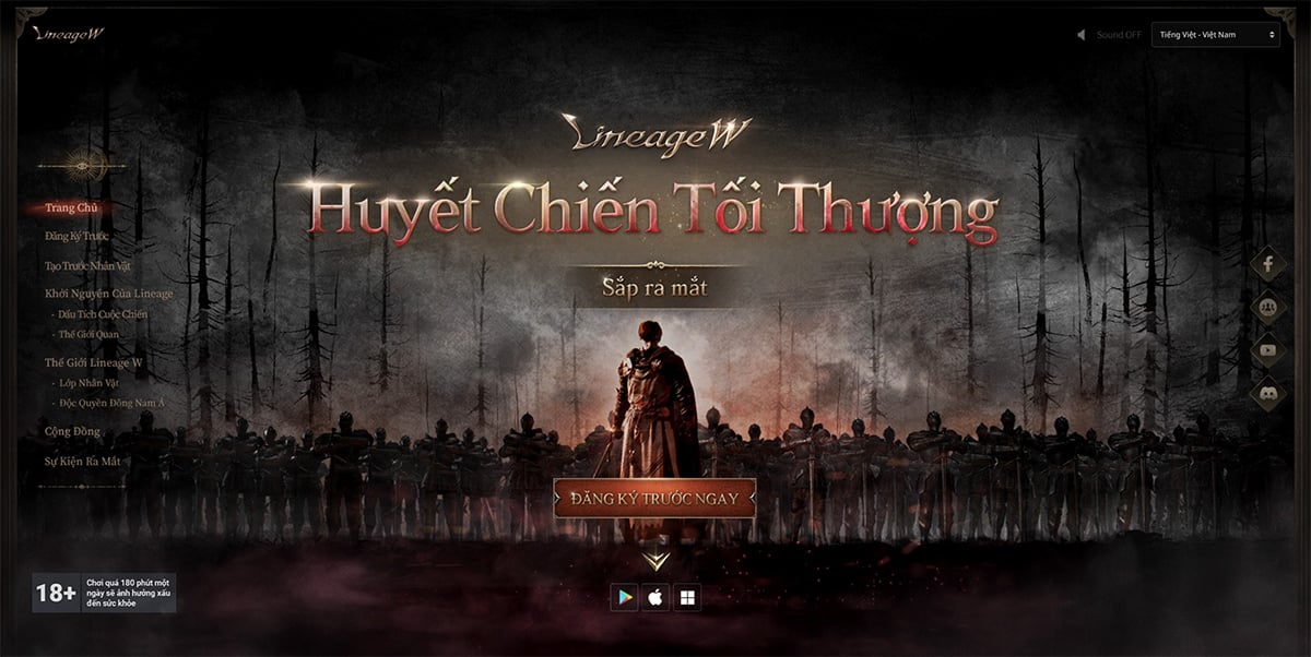Lineage W Mở Website Chính Thức Và Khởi Động Đăng Ký Sớm Châm Ngòi Cho Cuộc Đua Tham Gia Của Game Thủ