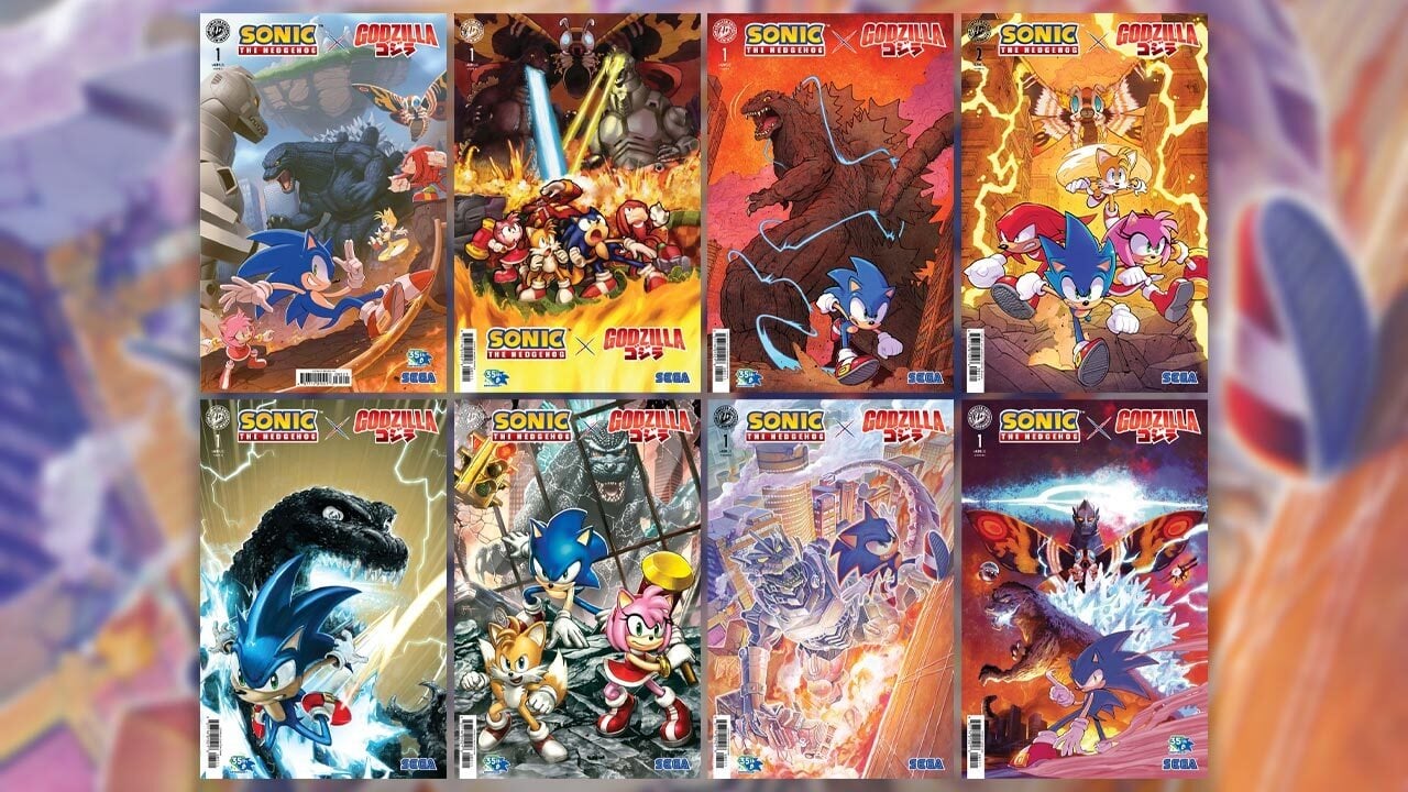 Sonic X Godzilla: crossover “điên rồ” giữa Sonic và Kaiju lộ diện