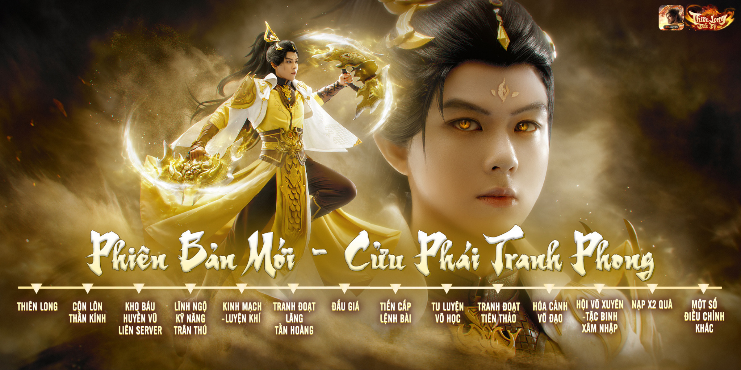 Phiên Bản “Cửu Phái Tranh Phong” Mang Đến Những Thay Đổi Gì Cho Thiên Long Bát Bộ VNG