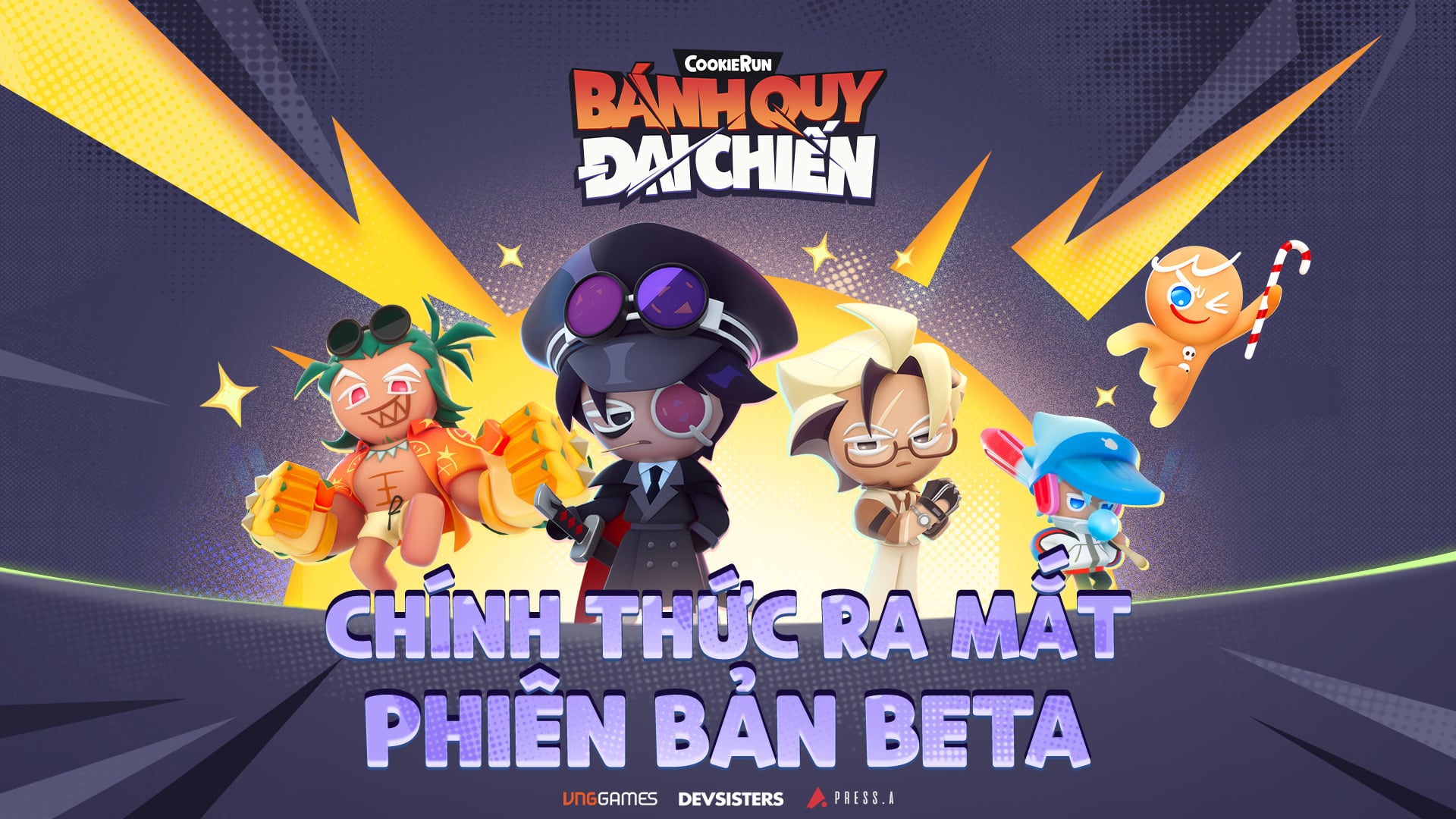 Cookierun: Bánh Quy Đại Chiến Ra Mắt Phiên Bản Beta Tại Các Thị Trường Khu Vực Châu Á