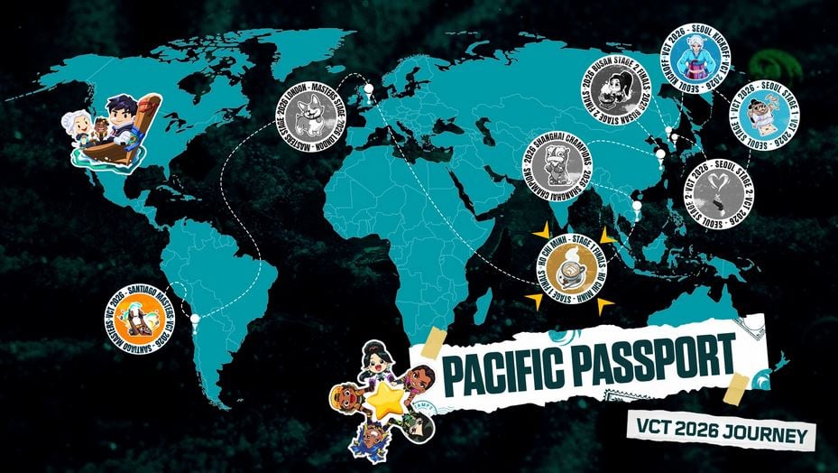 Việt Nam lần đầu đăng cai Vòng Chung kết VCT 2026 Pacific Stage 1, quy tụ loạt đội tuyển hàng đầu châu Á