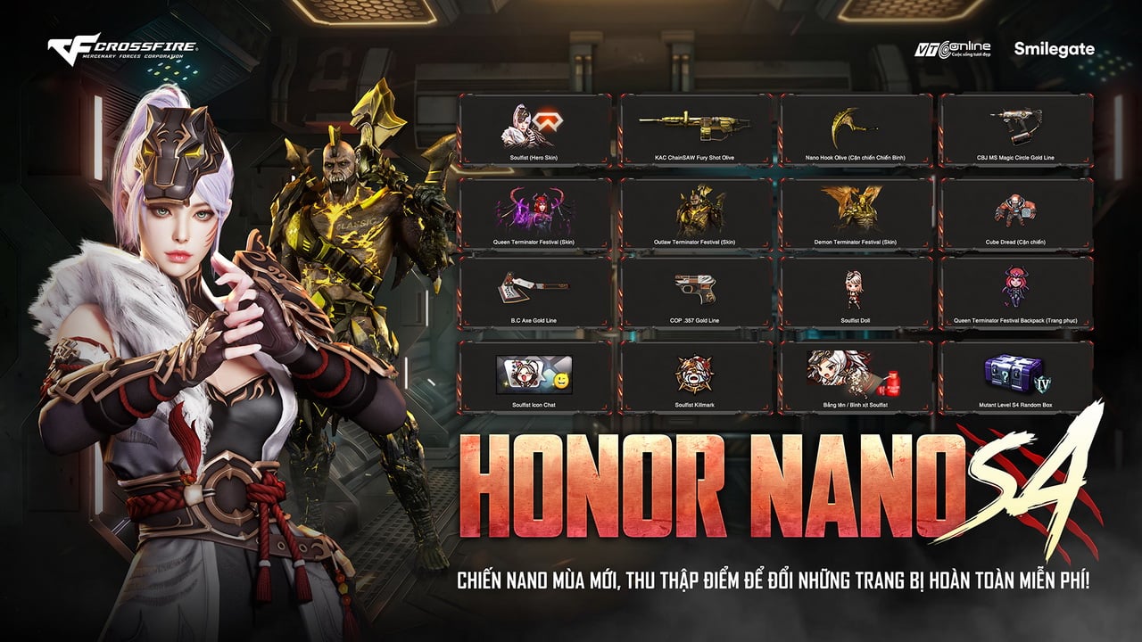 Crossfire giới thiệu đồng thời Đấu Rank season 30 và Nano Rank season 4