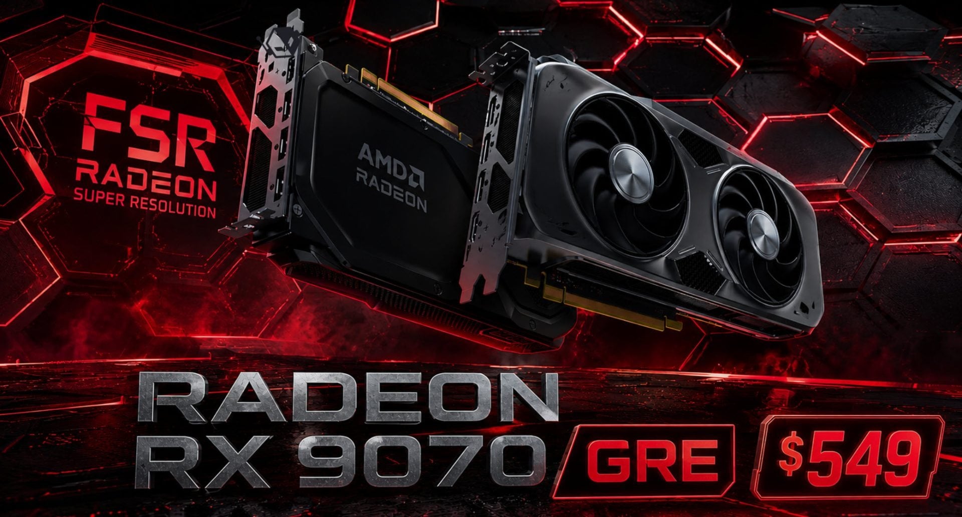 AMD Radeon RX 9070 GRE Chính Thức Ra Mắt Toàn Cầu