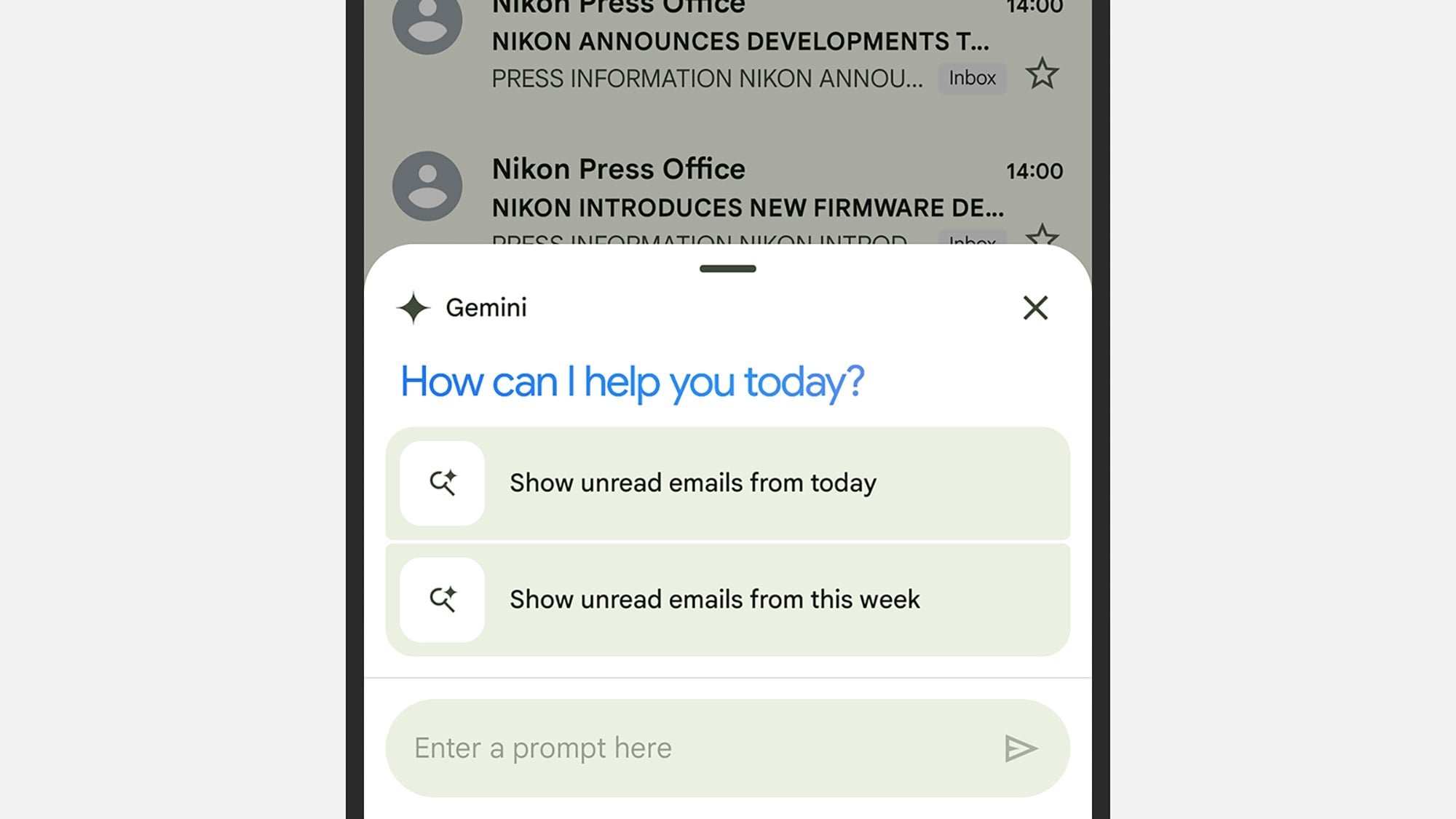Gemini trên Google Drive giờ đây có thể tìm kiếm thông tin trực tiếp từ Gmail
