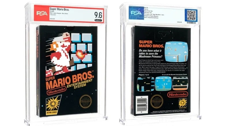 Bản Super Mario Bros. niêm phong lập kỷ lục mới với giá bán ra 3 triệu USD