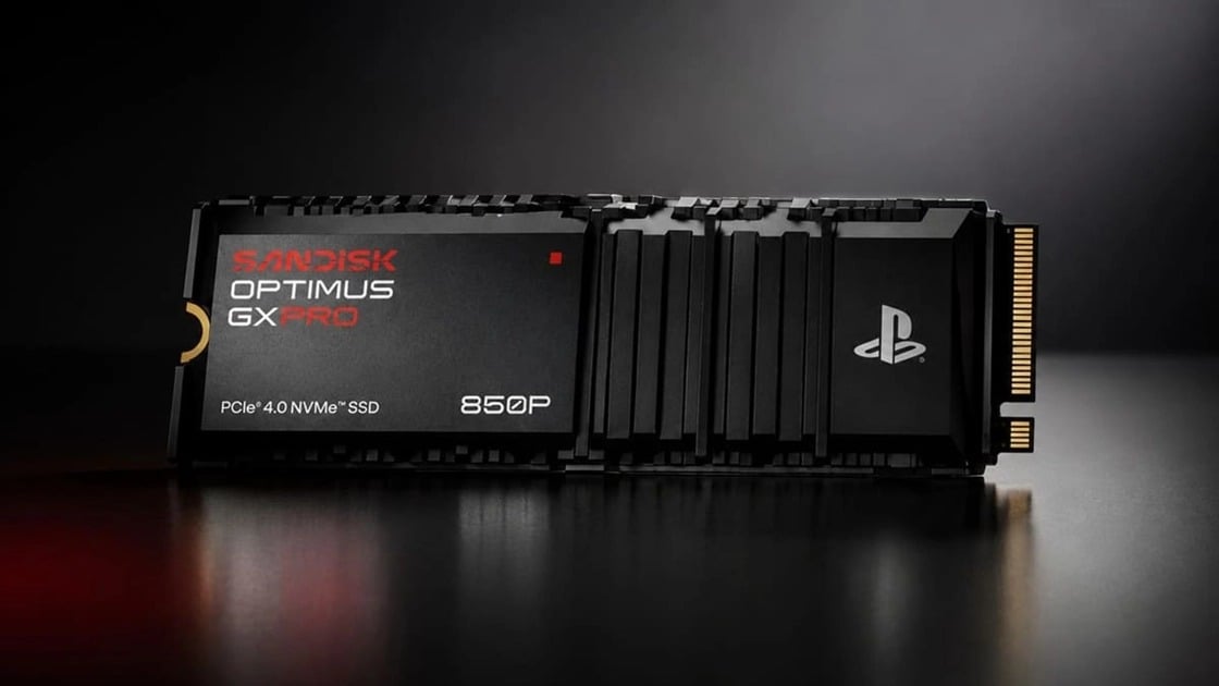 Sandisk ra mắt SSD Optimus GX PRO 850P giá gần bằng PS5