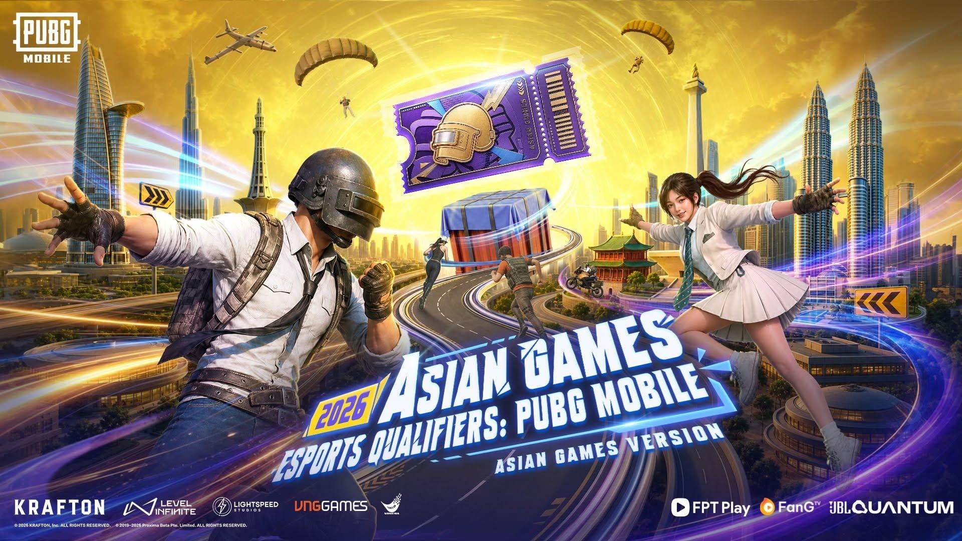 Đăng Cai Thành Công Vòng Tuyển Chọn ASIAN Games 2026 PUBG Mobile, Đội Tuyển Quốc Gia Việt Nam Giành Suất Tham Dự