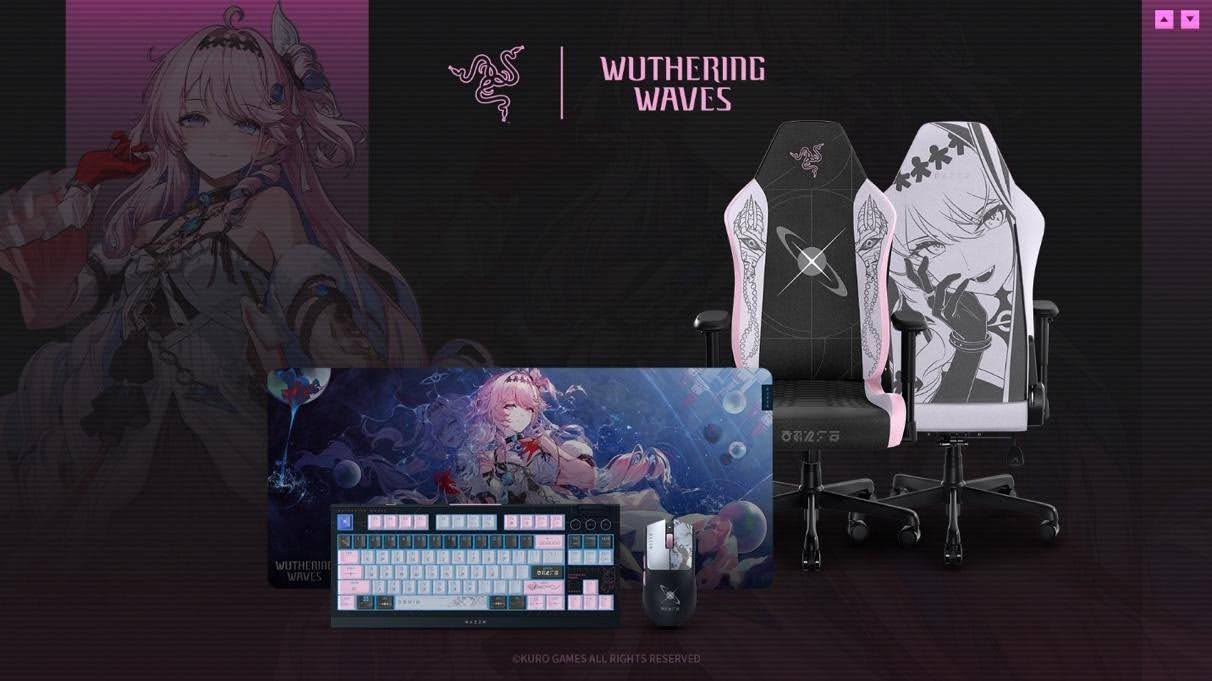 RAZER TRÌNH LÀNG BỘ GAMING GEAR WUTHERING WAVES