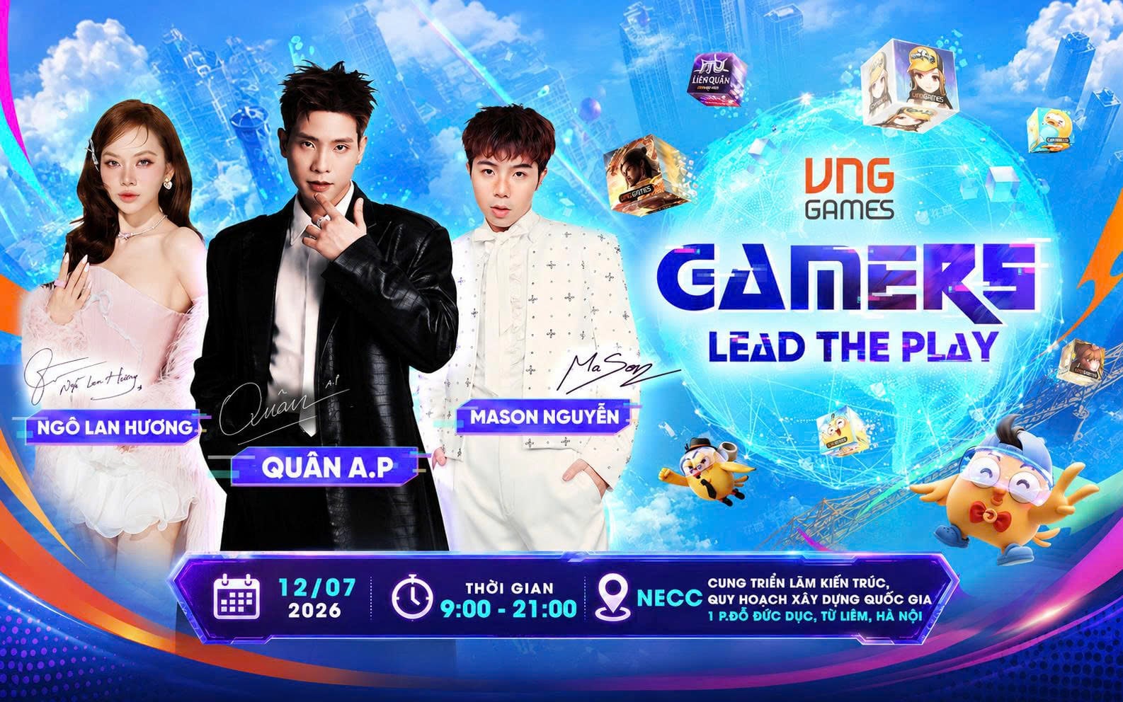 Chỉ Còn 1 Ngày Nữa Sẽ Khai Mạc Siêu Sự Kiện "Gamers Lead The Play" Của VNGGames