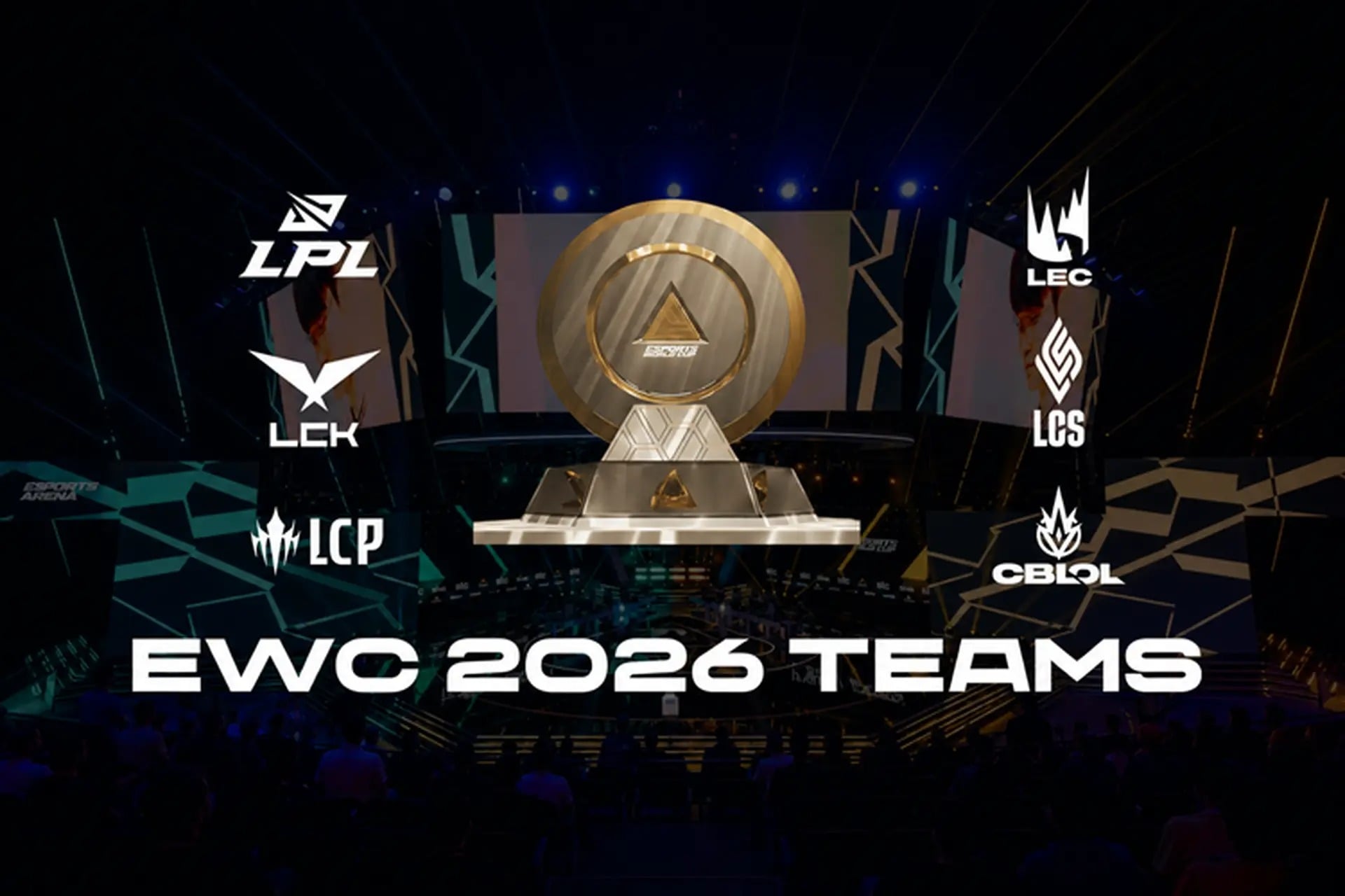 EWC 2026: Lịch Thi Đấu Chính Thức Vòng Bảng Bộ Môn Liên Minh Huyền Thoại