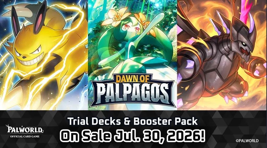 Palworld sắp ra mắt game thẻ bài, Booster đầu tiên đã bán hơn 3,5 triệu gói trước ngày phát hành