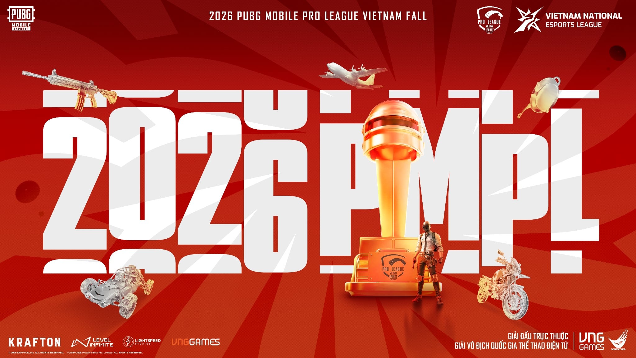 Giải Vô Địch Quốc Gia Thể Thao Điện Tử - Bộ Môn PUBG Mobile Tiếp Tục Giai Đoạn Mùa Thu Từ Ngày 22.07