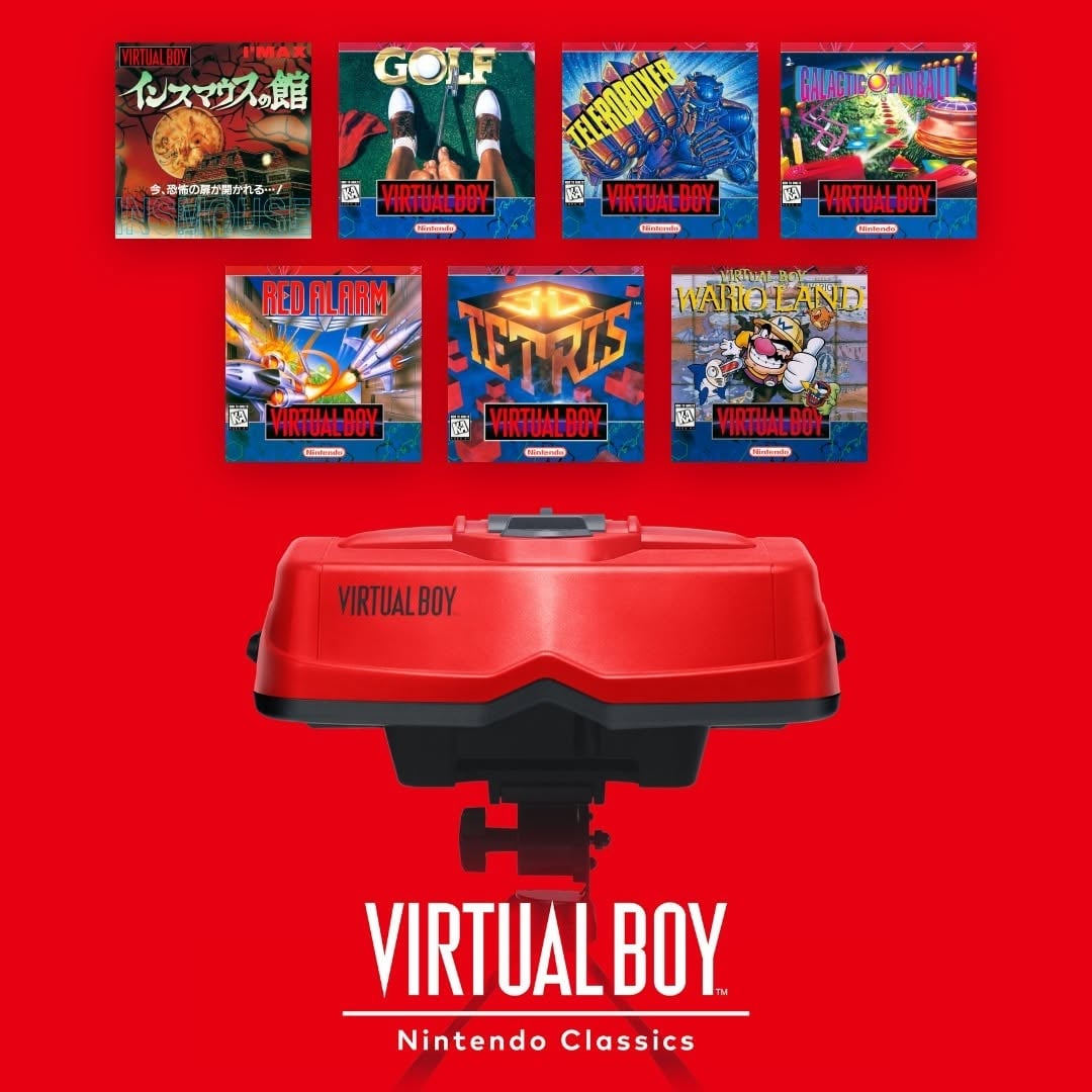 Nintendo Bất Ngờ Hồi Sinh Hai Trò Chơi Từng Bị Hủy Bỏ Thông Qua Virtual Boy Nintendo Classic