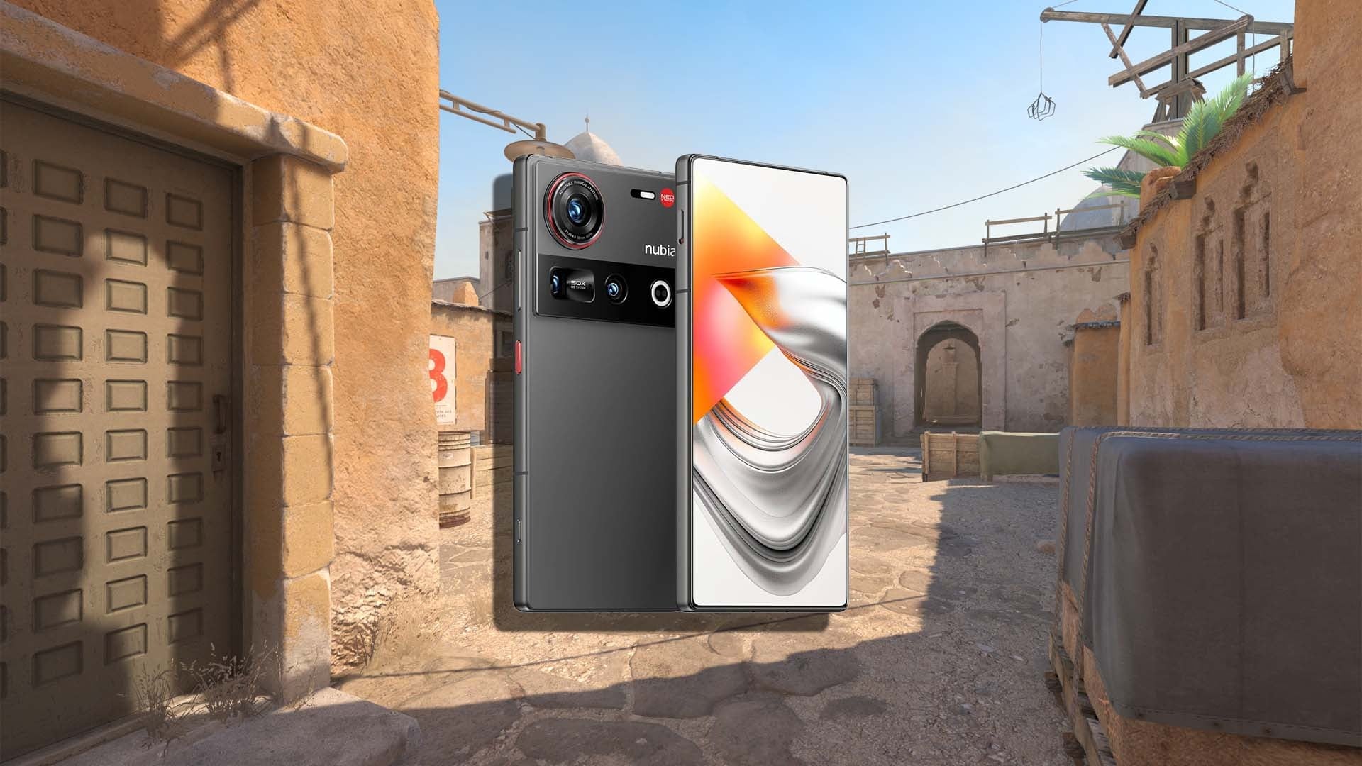 Nubia Z70 Ultra chạy Counter-Strike 2 trên 100 FPS nhờ mod tản nhiệt kép
